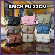 ஐ 🅹 ∴ ONHAND  BRICK PU 18&22CM BAG ONHAND HOUSE OF LITTLE BUNNY (3 Straps included)