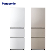 【Panasonic 國際牌】 送原廠禮 ECONAVI 385L三門變頻電冰箱(全平面鋼板) NR-C384HV -含基本安裝+舊機回收