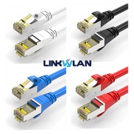 【Ready Stock】LINKWLAN Cat6A RJ45 Ethernet Cable (S/FTP Shielded)