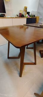木桌 80*60cm 高75cm
