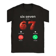 Fun Men'S T-Shirt Featuring The Meme '67 Is on The Phone' - Oversized Graphic Tee with Designs Relat