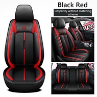 Toyota Special Car Seat Cover 5 Seats Car Seat Protector Leather Woven Breathable Car Seat Cushion F