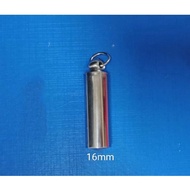Stailess Steel Amulet Bottle Pendant (16mm)