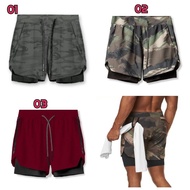 Training shorts pants men gym fitness bodybuilding