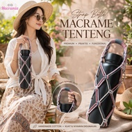 MACRAMIA Macrame Tumbler Strap for 500–1250ml Bottles | ShortTALI SB12C