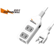 Super Electric King 2+1 Hole 2P Movable Plug Extension Cord SNB203