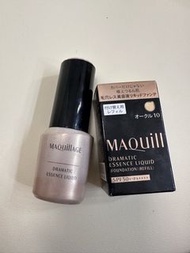 Maquillage資生堂心機粉底液 及 補充裝