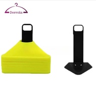 [deevoka] Soccer Cone Holder, Marking Disc Holder, Shelf, Space Saving, Soccer Disc Cones for Traini
