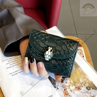 Taiwan 可 [97% Praise Rate] Card Holder Ladies Small Genuine Leather Exquisite High-End Multi-Card Sl