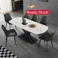 TSST Extendable Dining Table, Extendable Sintered Stone Table E02
