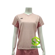 [Y3319B Peach] YNX Import Go Premium Quick Dry Ladies Badminton Shirt Latest Women's Badminton Shirt