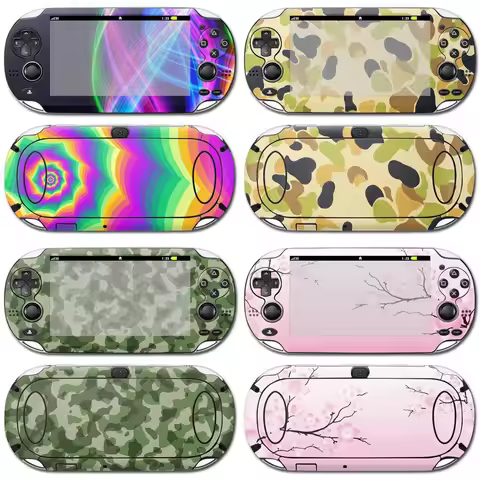 Best Quality Vinyl Decal for PS vita 1000 PVC Skin Sticker for PSvita1000 Console