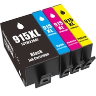 Replacement Dye Ink With Chips 915XL 915 XL Compatible Ink Cartridge For HP OfficeJet 8020 8022 8026