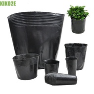 KIKO2E Grow Bag Breathable 100Pcs Propagation Box Planters Plants Garden Supplies