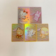 Sanrio character ranking 主題卡 主題咭 紀念收藏卡 紀念收藏咭 hello kitty tenorikuma button nose marshmallowmitaina f