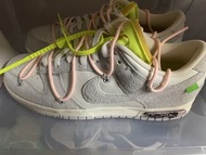 Off white Nike dunk low Lot 27