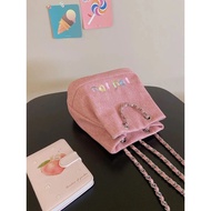 2024new Denim Backpack Chain Backpack