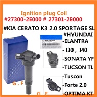 Warranty 3months Hyundai Ignition Coil Elantra Tuscon Forte 1.8 2.0 Soul I30 I40 SONATA KIA CERATO K