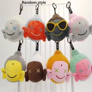 Fo了U Buddha Keychain Lucky Keychain Multi-Functional Plush Pendant oplikmy