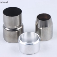 [woyao2] Universal Motorcycle Exhaust Muffler Adapter 51mm To 38mm, 60mm To 51mm, 51mm Welded  Motor