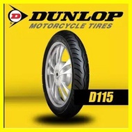 ♞Dunlop 90/90-14 46P D115 Tubeless Motorcycle Tires - Indonesia