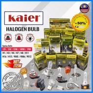 (1pc) KAIER Halogen Headlamp Car Bulb H1,H3,H4,H7,H8,H11,H15,H16,9005,9006,9012