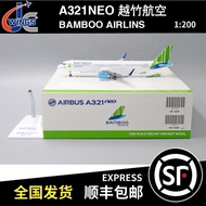 - JC WINGS 1: 200 A321NEO Vietnam Bamboo Airlines VN-A589 XX2307 Aircraft Model