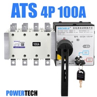 ATS 4P 100A  250A 400V Dual Power ATS Automatic transfer switch  เวลาในการเปลี่ยน 3S