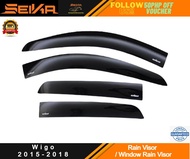 Toyota Wigo Rain Visor 2015 2016 2017 2018 toyota car accessories toyota rain visor wigo rain visor 
