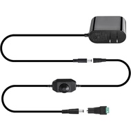 12v Power Supply, GXILEE UL12 Volt Power Supply Adapter 2A with Dimmer Switch, 120v to 12v Transform