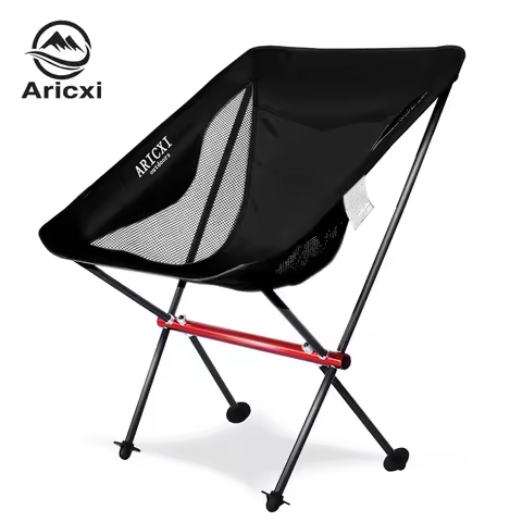 Aricxi Lightweight Compact Portable Outdoor Folding Beach Chair Fishing Picnic Chair Foldable Campin