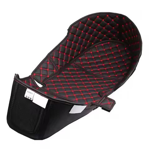 L16A-Motorcycle Rear Trunk Protector Liner For X-Max 300 Xmax 250 400 Seat Bucket Pad Storage Box Ma