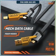 Super Fast Charging 4-in-1 Fast Charging Cord (65w). Phone accessories, 3 in 1 charging cord - 4in 1