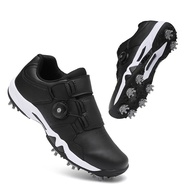 Professional Spike Golf Shoes, Outdoor Men Women Casual Shoes Anti-slip Wear-resistant Golf Shoes