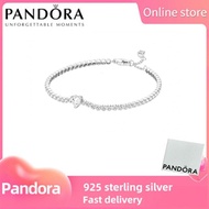 Pandora Sparkling Heart Tennis Bracelet W502