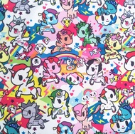 Tokidoki Unicorn handmade diy patchwork bag fabric full polyester canvas digital printing pillow clo