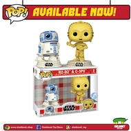 Funko Pop! Star Wars: D100 - Retro Reimagined R2-D2 & C-3PO (2-Pack) [Exclusive]