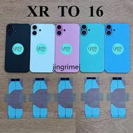 DIY XR Like 16  Body  Camera, XR Housing Convert to 16 Body XR Convert to 16 Dessert Back Cover Hous