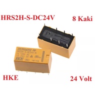 RELAY 24V HRS2H-S-DC24V 8PIN HKE
