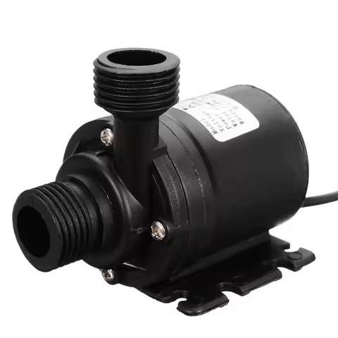 1Set Solar Water Pump 800L/H 3/5m DC12/24V Solar Brushless Motor Submersibles Durable ABS Metal Wate
