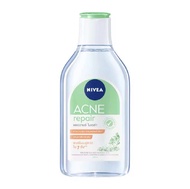 NIVEA Acne Repair Advance Micellar 400ml นีเวีย คลีนซิ่งลบเครื่องสำอางสูตรอ่อนโยน จัดการปัญหาสิว