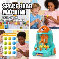 Mini claw machine toys Crane machine clip balls machine toys arcade Game Machine