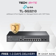 TP-link TL-SG3210 | JetStream 8-Port Gigabit L2+ Managed Switch with 2 SFP Slots