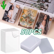 50PCS Transparent Card Protector Toploader / Pokemon Card Sleeve / Photocard Toploader / Pokemon Car