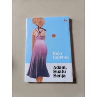 Original book novel Italo calvino Adam, suatu dusk