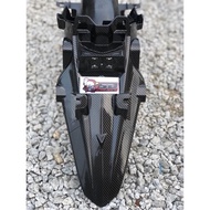 YAMAHA 115 LAGENDA FI REAR MUDGUARD CARBON BLACKTWILL CF
