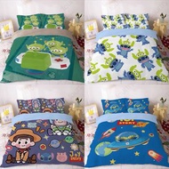 Toystory 床單套裝 床上用品 床笠 被套 枕頭袋 枕套 三眼仔 勞蘇 胡迪 巴斯光年 rex 彈弓狗 薯蛋頭 bunny ducky jessie forky 小叉 火腿豬 hamm 反斗奇兵