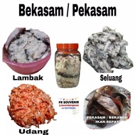1kg bekasam ikan / bekasam udang pekasam palembang