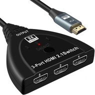全城熱賣 - 3 HDMI 8K 切換器 (顏色：黑色)