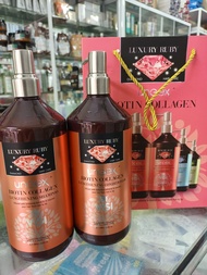 CẶP DẦU GỘI XẢ HƯƠNG NƯỚC HOA LUXURY RUBY UNGEX BIOTIN COLLAGEN 1000ML X2